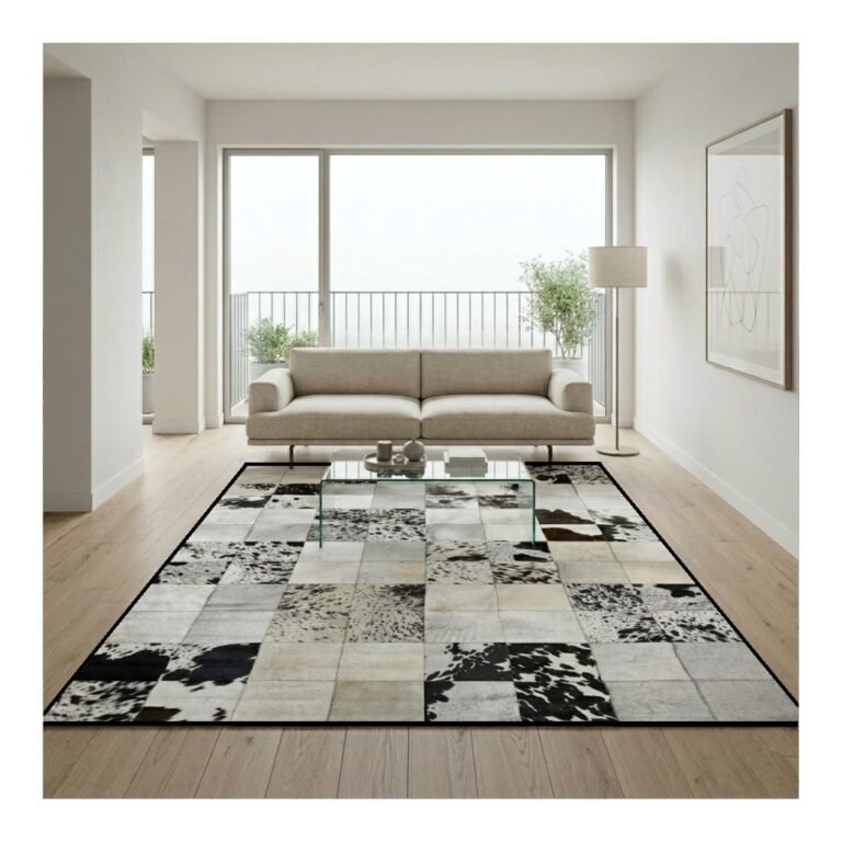Tapete Couro 170x240 Malhado