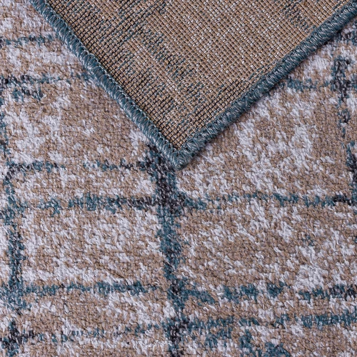 Tapete Classic 200x250 maldivas19 Chumbo Azul - Imagem 2