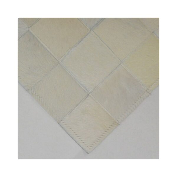 Tapete Couro 150x200 Alcoa 10 Off White - Imagem 2