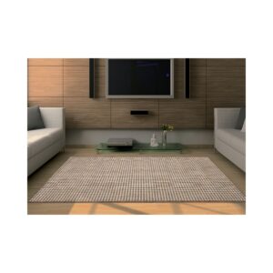 Tapete Buzios 200x250 Barra 49 Marrom Azul