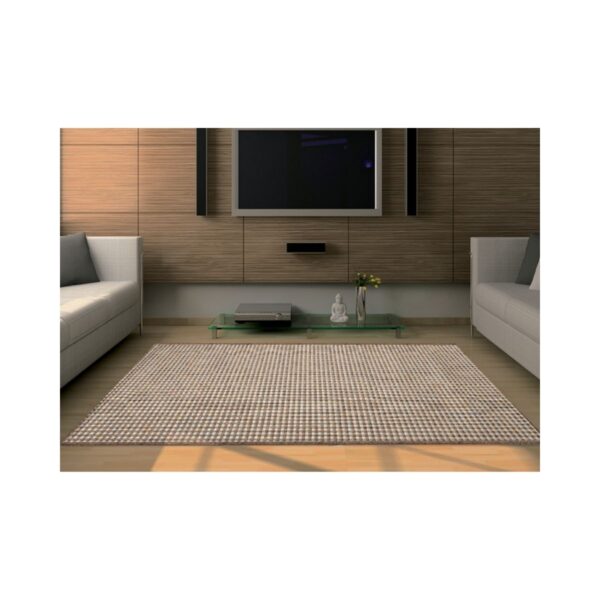Tapete Buzios 200x250 Barra 49 Marrom Azul