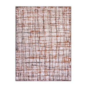 Tapete Classic 150x200 maldivas 18 chumbo laranja