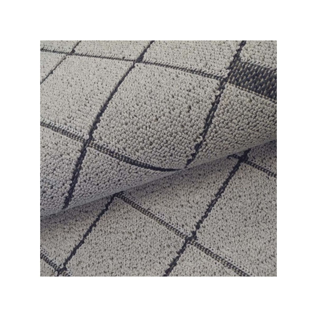 Tapete Cotton 200x250 cinza 05/27 - Imagem 2