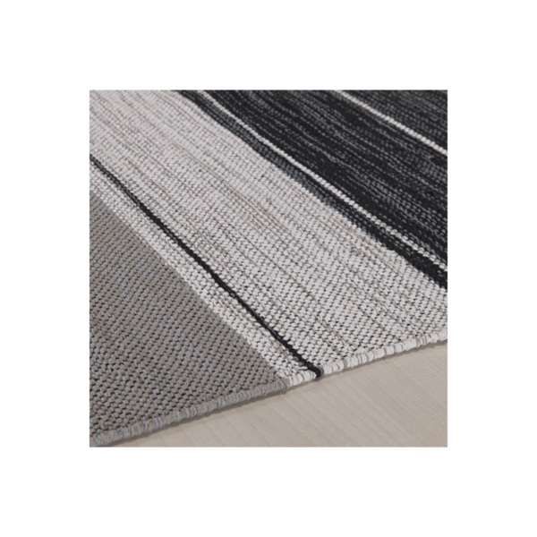Tapete Kilim Basar 200x250 Cinza - Imagem 3