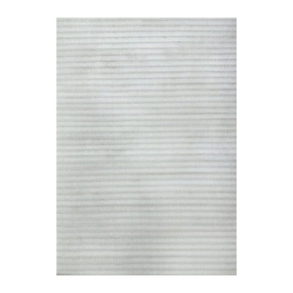 Design minimalista de superfície cinza com textura listrada sutil para decoração de interiores.