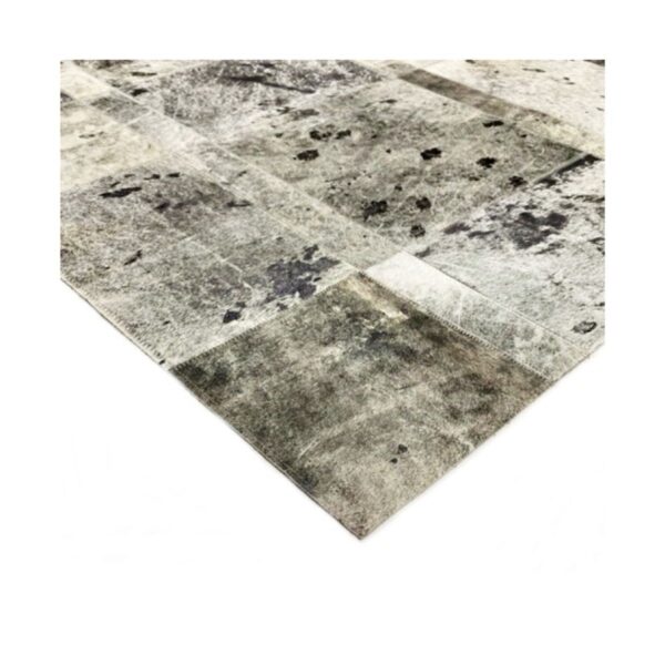 Tapete Couro 200x250 Zaire Petroleo gris grey - Imagem 2
