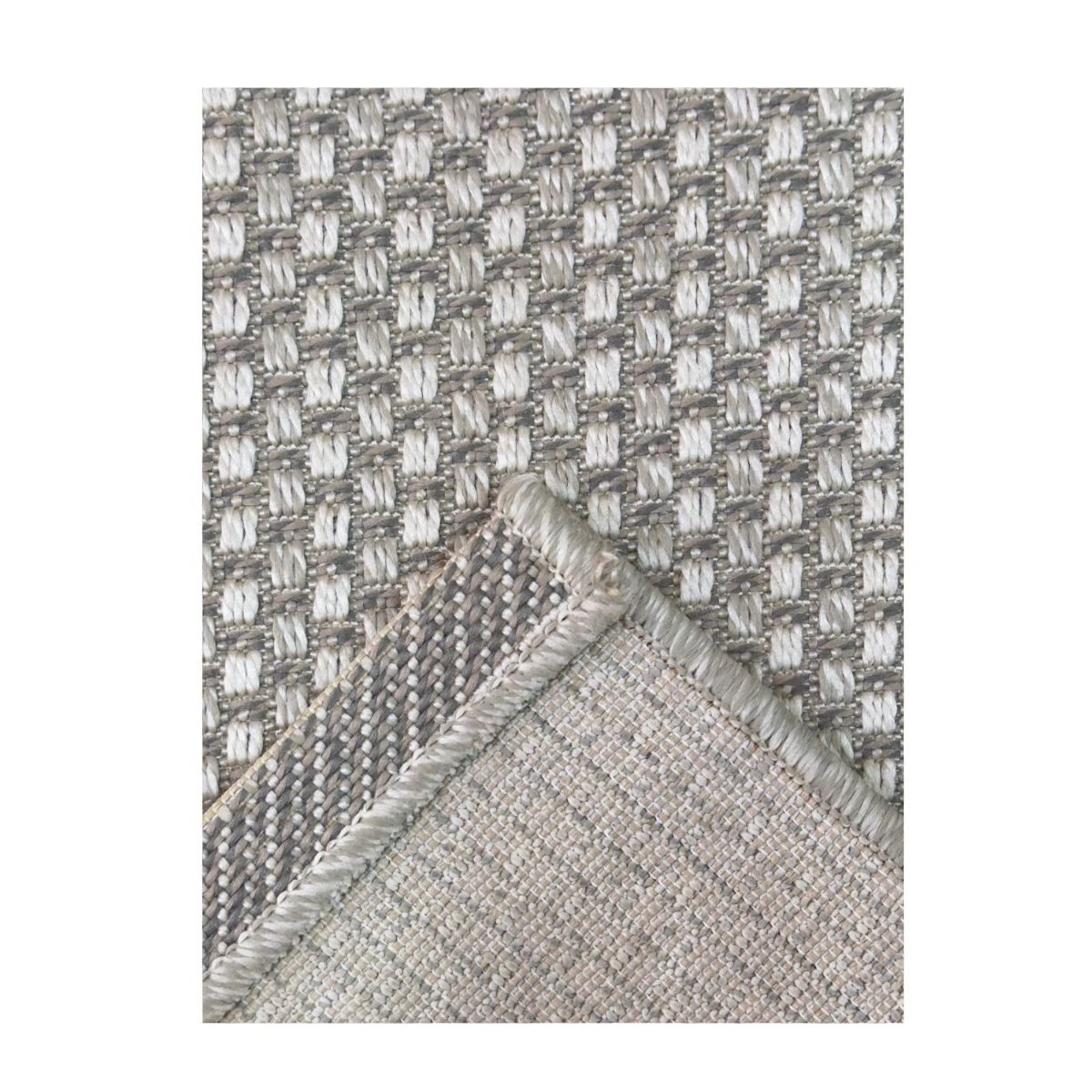 Tapete Sisal Sintético 200x250 Cinza - Imagem 3