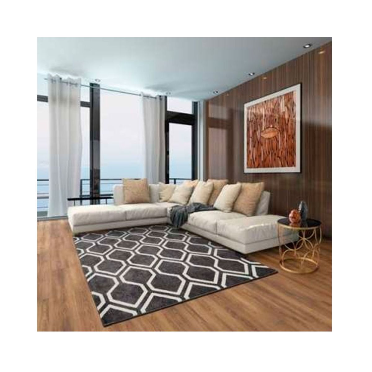 Tapete Classe A 150x200 Gris 28/67 - Imagem 4