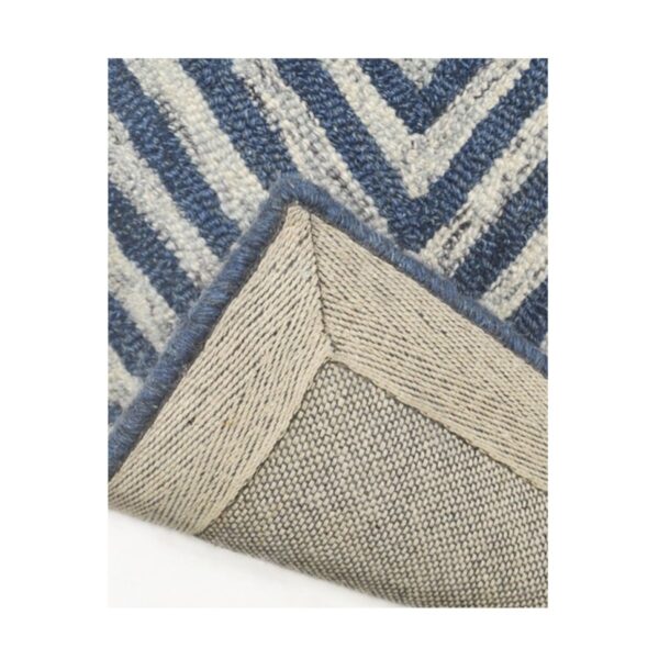 Tapete Hand Tufted 150x200 RR-478 blue/grey india - Imagem 3