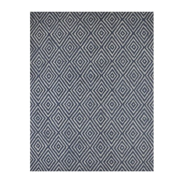 Tapete Hand Tufted 150x200 RR-478 blue/grey india