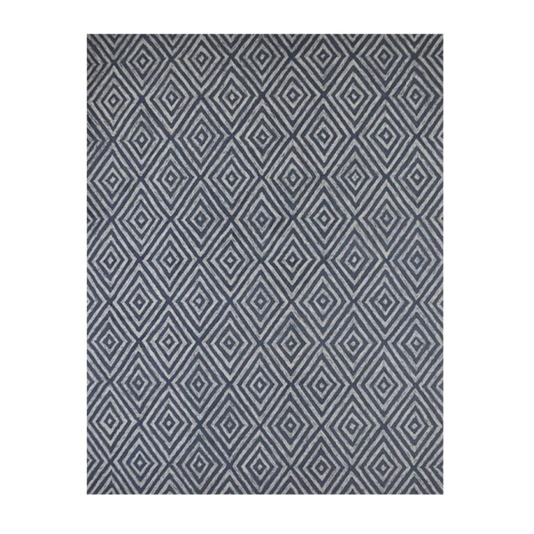 Tapete Hand Tufted 150x200 RR-478 blue/grey india