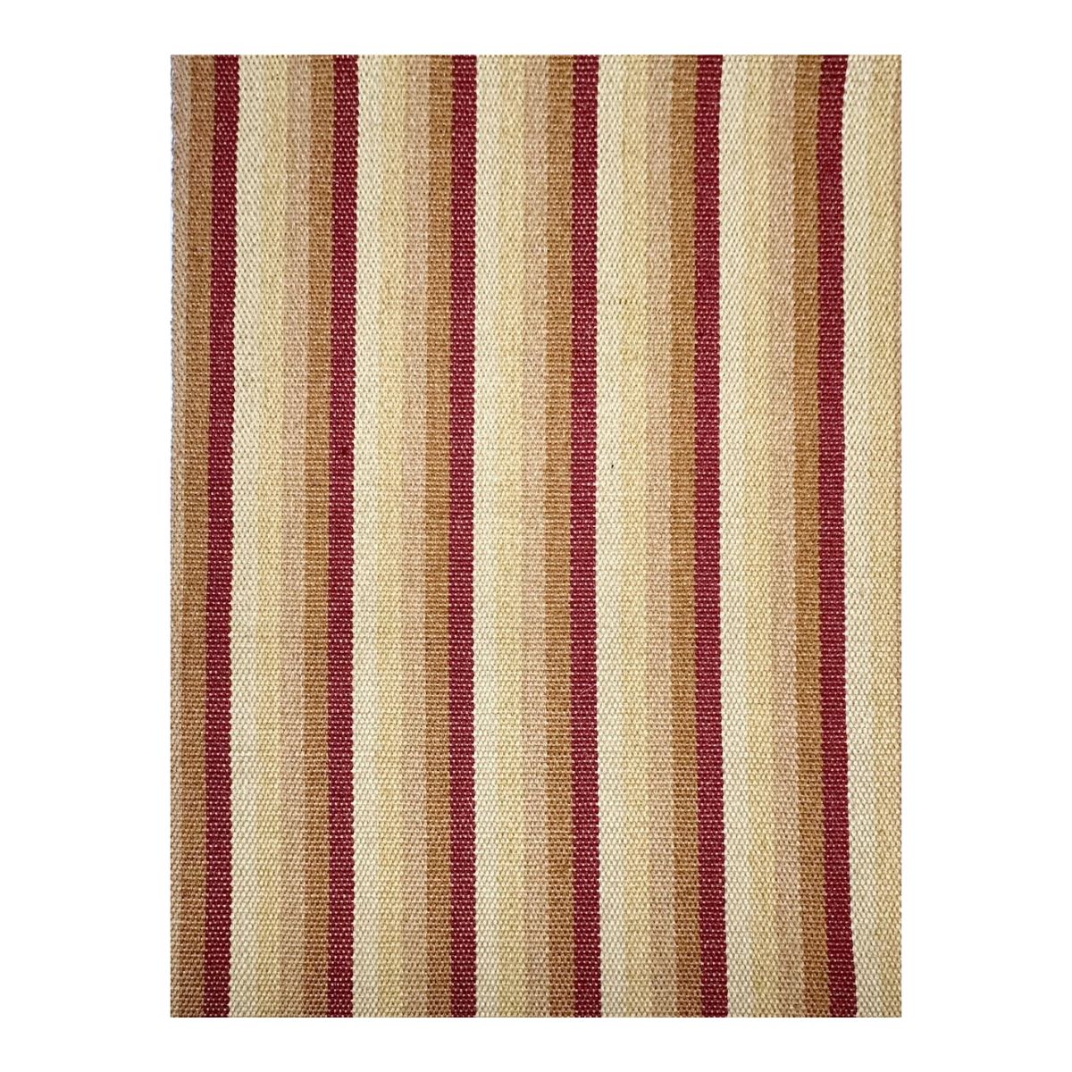 Tapete Sisal Natural 150x220 Listrado Vermelho