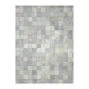 Tapete Couro 155x220 Alcoa10 Off White