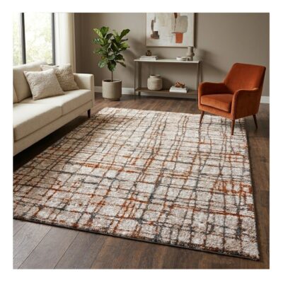 Tapete Classic 150×200 maldivas 18 chumbo laranja