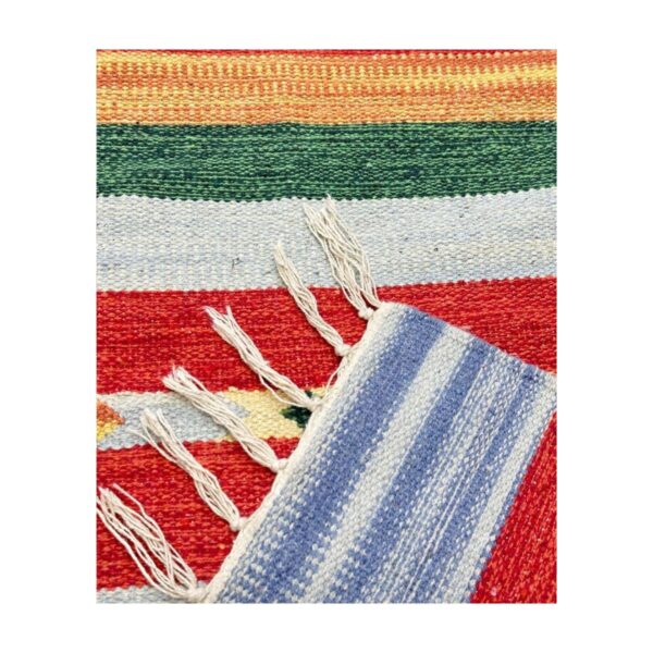 Tapete Kilim Algodão 60x180 des 004 unico — foto 4