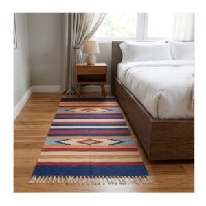 Tapete Kilim Algodão 60x180 des 001 unico