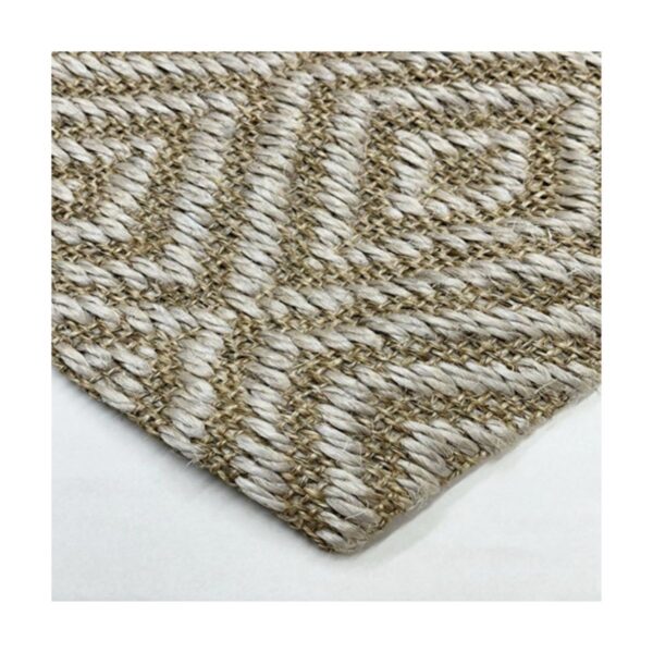 Tapete Sisal Natural 300x500 Diamante - Imagem 3