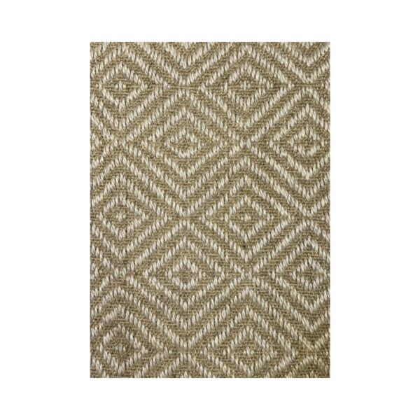 Tapete Sisal Natural 300x500 Diamante - Imagem 2