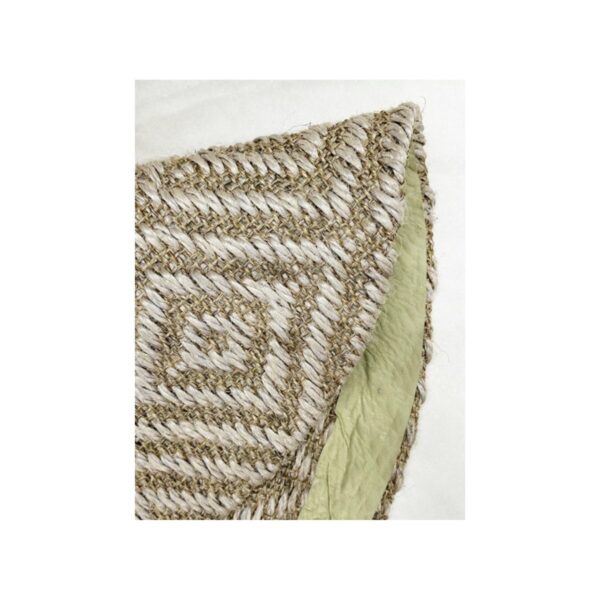 Tapete Sisal Natural 98 Redondo Diamante - Imagem 4
