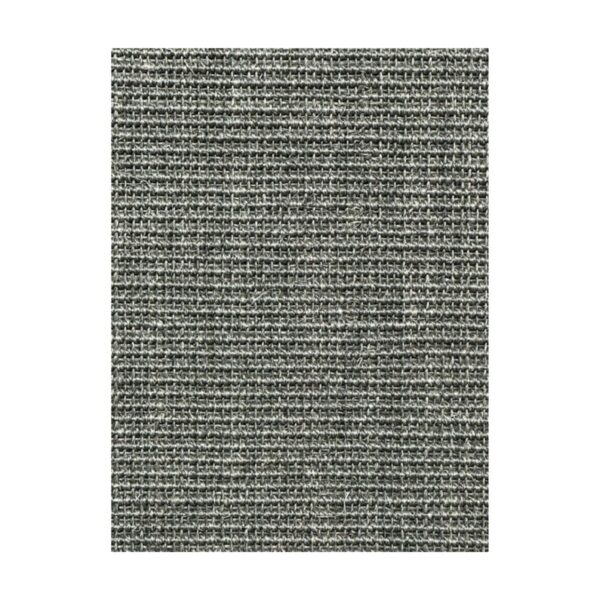 Close-up de tecido cinza texturizado, ideal para decoração e design de interiores.