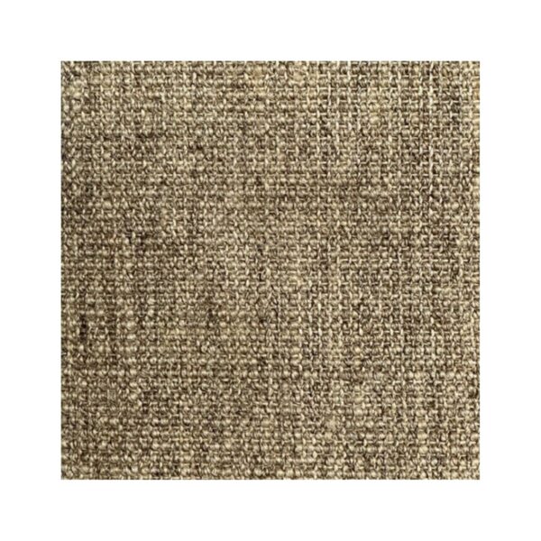 Tecido rústico de sisal natural bege usado como tapete ou estofamento de móveis.