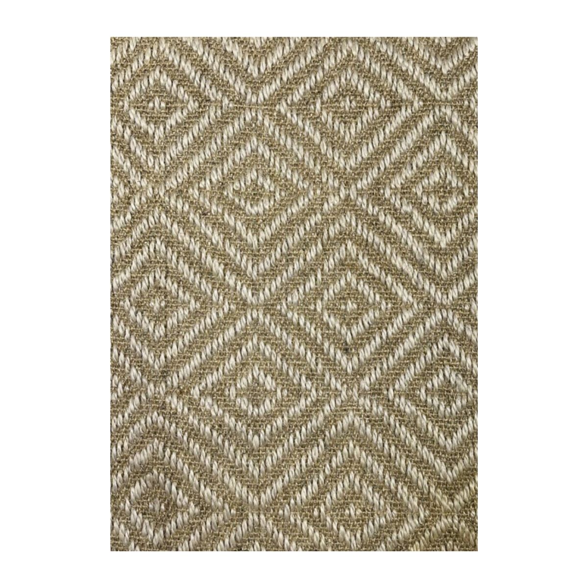 Tapete Sisal Natural 250x350 Diamante