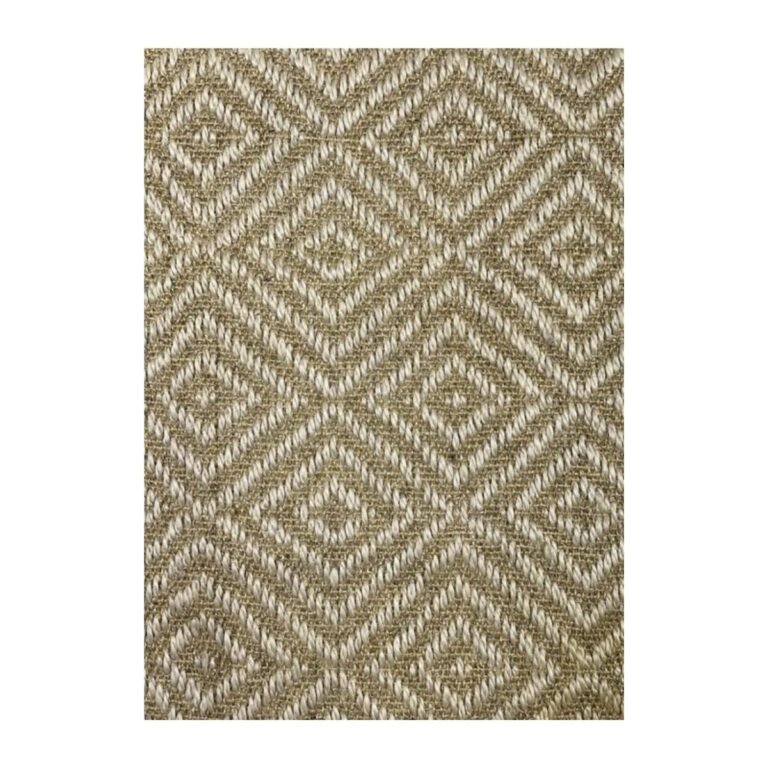 Tapete Sisal Natural 100x150 Diamante