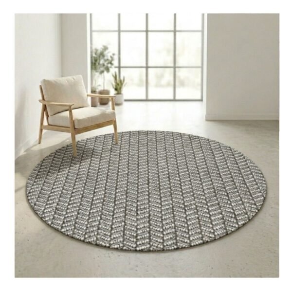 Tapete Sisal Natural 150 Redondo Mandacaru | Zarif Tapetes
