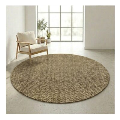 Tapete Sisal Natural 250 Redondo DD Tapete Sisal Natural 120 Redondo DD