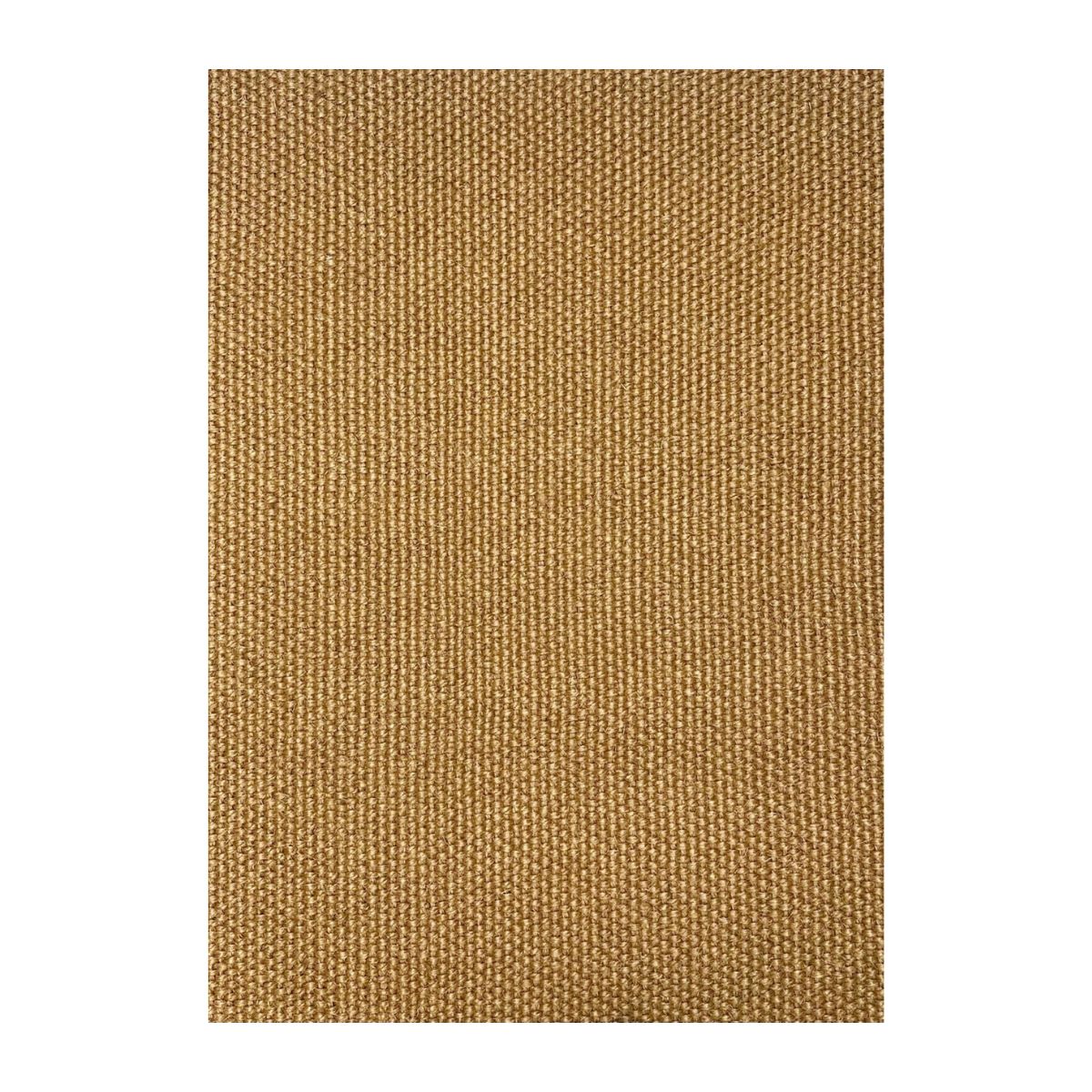 Tapete retangular tecido em tom terroso com textura visível, ideal para decoração rústica ou minimalista.