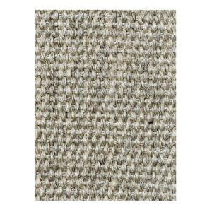 Tapete artesanal em fibra natural de tons bege para decoração sustentável.