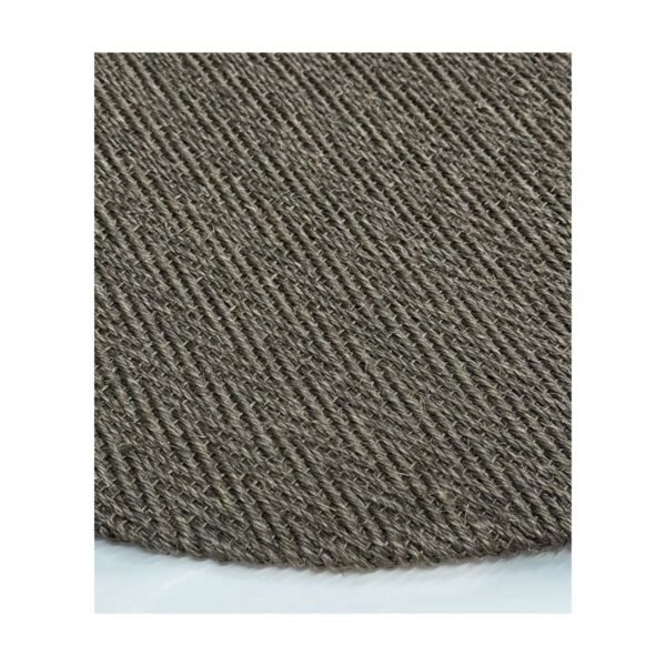 Tapete Sisal Natural 200 Redondo Escama Marrom — foto 4