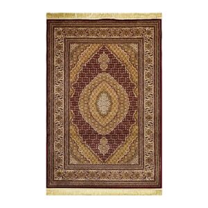 Tapete Alanya 140x200 Des01 Vermelho Bege