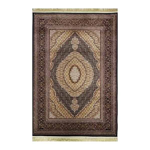 Tapete Alanya 200x250 Des01 Preto/Preto — foto 2