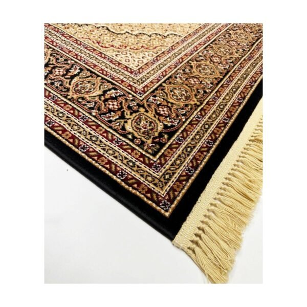 Tapete Alanya 200x250 Des01 Preto/Preto — foto 3