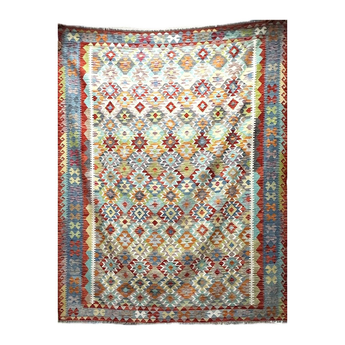 Tapete Kilim Ghashigay 305x390 80763 - Imagem 2