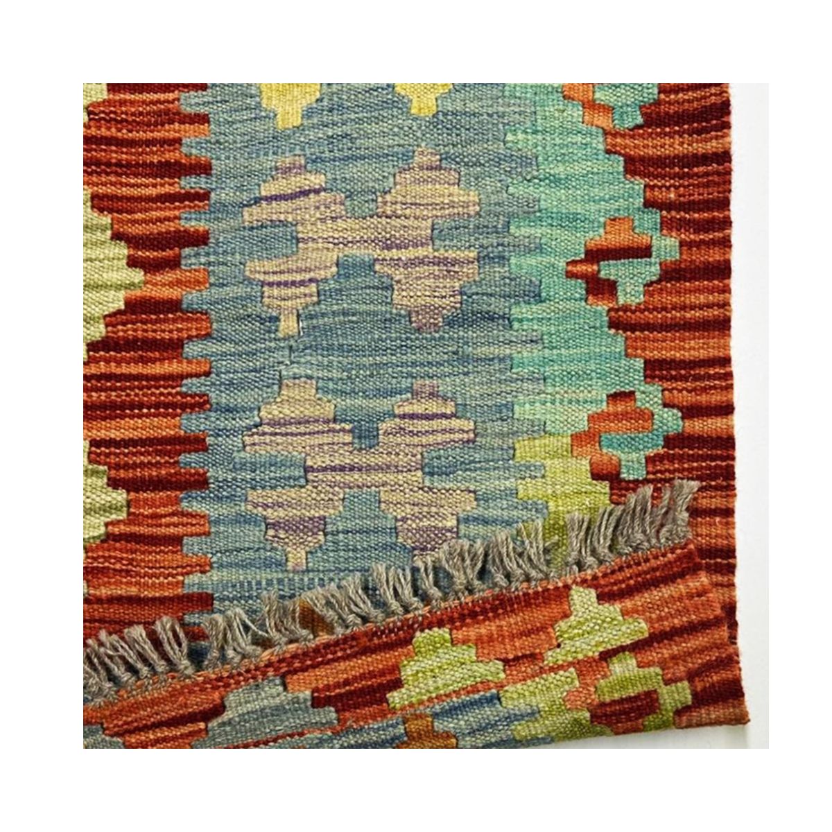 Tapete Kilim Ghashigay 305x390 80763 - Imagem 4