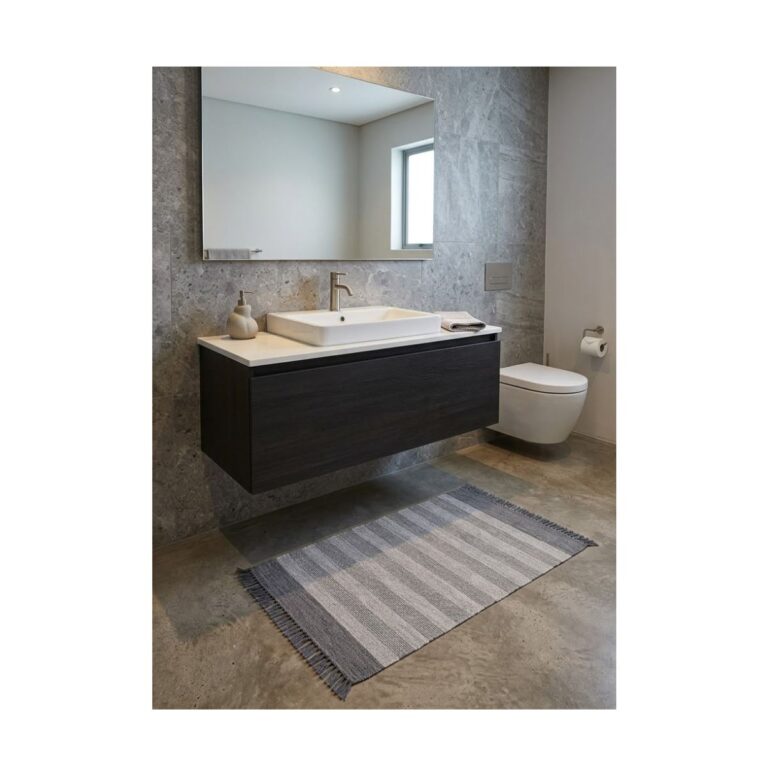 Tapete Kilim Mallani 60x90 Cinza