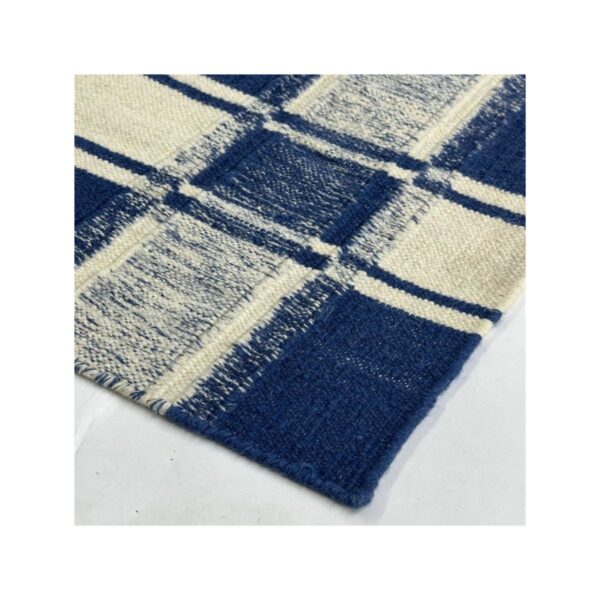 Tapete Kilim 256x350 Geo Azul — foto 3