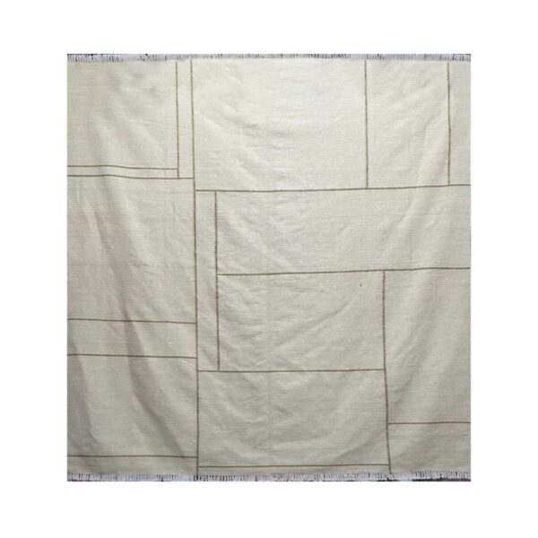 Tapete Kilim 305x307 Creme Listra Verde — foto 2
