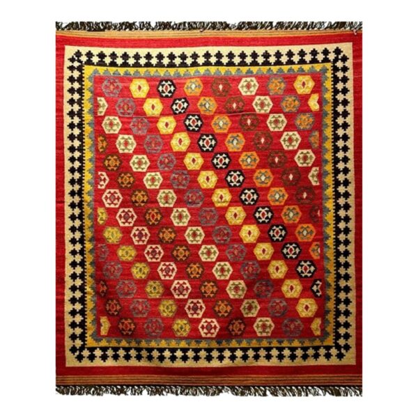 Tapete Kilim Gashghay 259x293 Red 75039 — foto 2