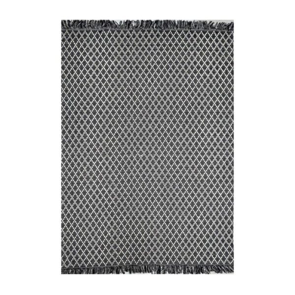 Tapete Kilim Adalli 150x200 Preto/Unico — foto 2