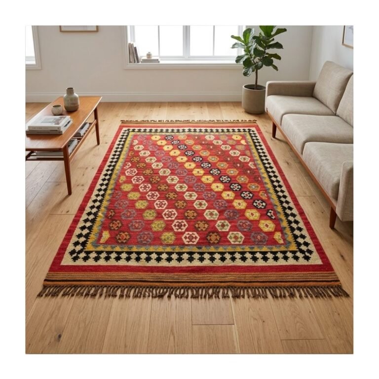 Tapete Kilim Gashghay 158x246 Red 75067