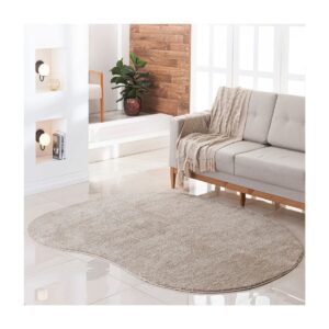 Tapete Cherry 148x198 Orgânico Bege