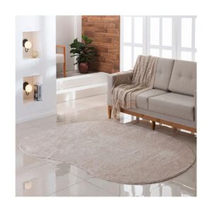 Tapete Cherry 148x198 Orgânico Champanhe