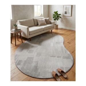 Tapete Santa Marta 190x250 Orgânico Urban 70 Cinza