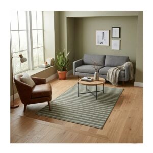 Tapete Riviere 100x150 Nive 31 Verde Oliva