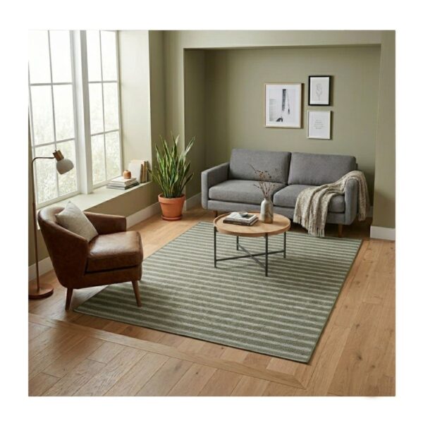 Tapete Riviere 150x200 Nive 31 Verde Oliva