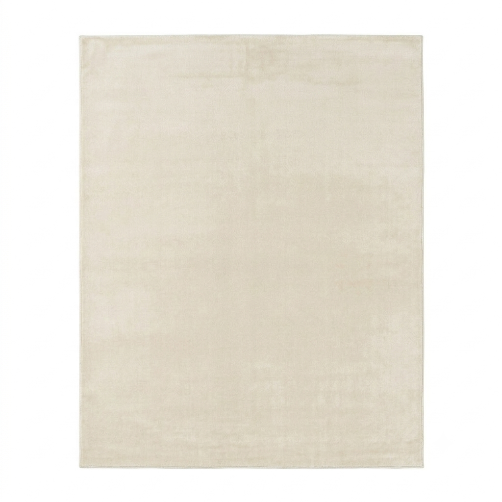 Tapete Realce Liso 200x250 60 Areia Branco - Imagem 2