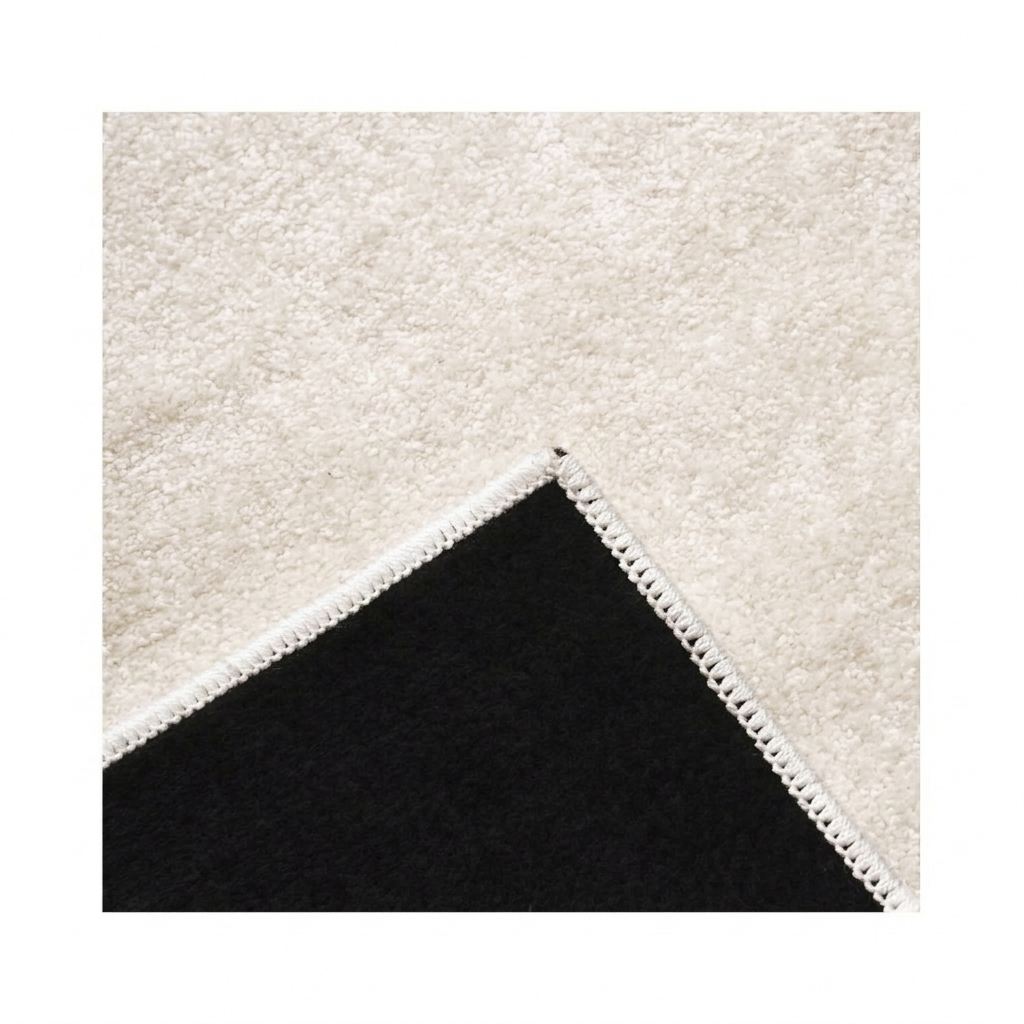 Tapete Realce Liso 200x250 60 Areia Branco - Imagem 4